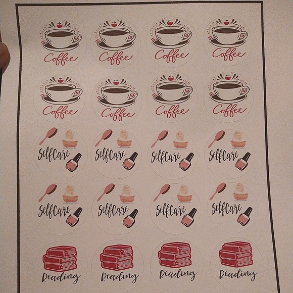 Self Care stickers, Affirmation stickers - Picture 1 of 2